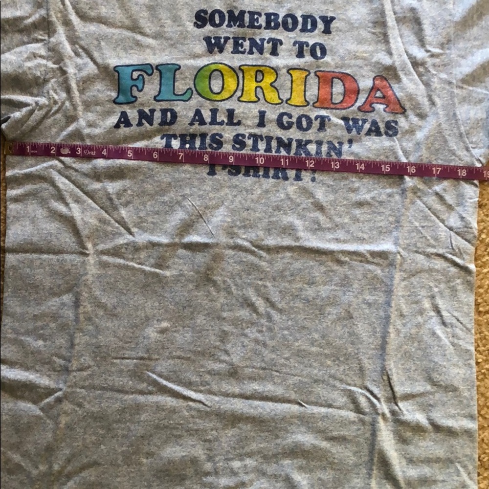 Authentic Vintage 80’s ringer t-shirt from Florida - Picture 6 of 7